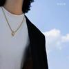 JewelVOX Necklace for Surgical Stainless Ball for Adults [JewelVOX] Women, Steel, Heart, Hypoallergenic, Chain, (Silver)