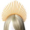 Jugendliche Schüler Halloween Haarband mit Sonnenstrahlen Stacheln Cosplay Engel Heilige Form Stachel-Haarbänder Auftritte Haarreifen