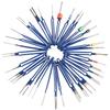 18/36Pcs Terminal Removal Tool Kit Depinning Tool Electrical Connector Pin Removal Car Optional Wire Terminal Removal Tools