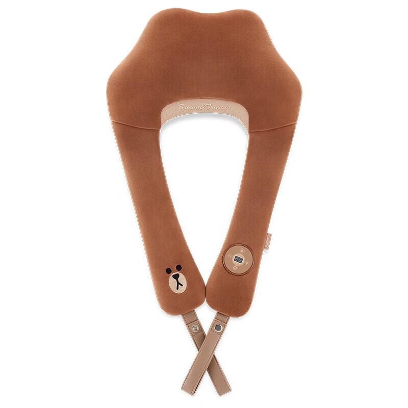 OGAWA LINE Friends Brown Bear Neck and Shoulder Massager