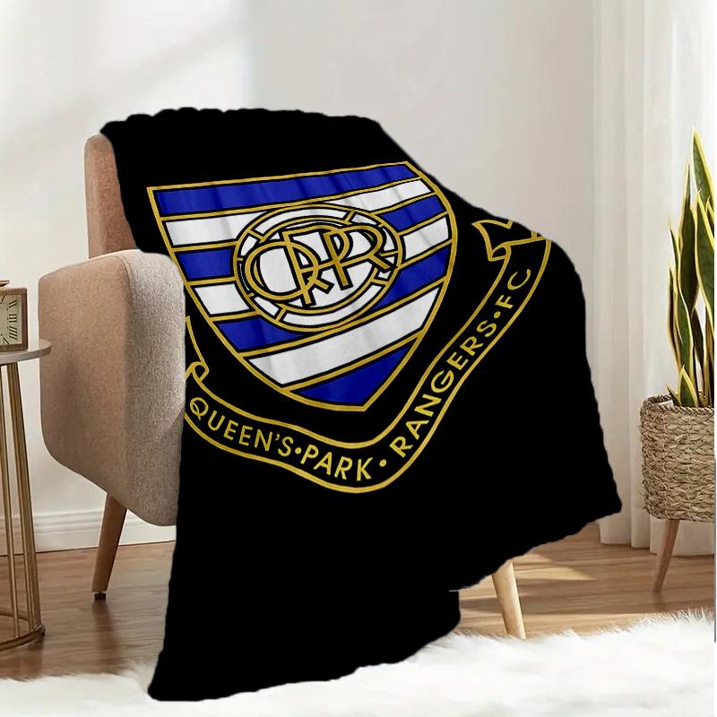 Queen's Rangers Crest Blanket Lightweight Ideal Bedding Blanket Perfect for Travel, Camping, Living Rooms, Offices, Sofas, Fan Christmas Gift