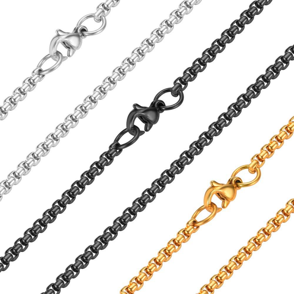 Collana Bussola Vikinga con Testa di Lupo Doppia - Ciondolo Runa in Acciaio Inossidabile per Uomini