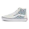 Vans Sk8 Canvas Printed Casual High-Top Skate Shoes Unisex Sneakers White Blue VN0A3WMB9KR