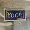 Unused Pooh 90s Disney Old Short Sleeve One Piece FREE Gray T-shirt Women Used