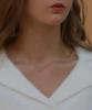 Bonbeau Tiny Airplane Pendant Point Necklace Gold Chain Airplane Pendant Necklace