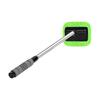 Car Glass Cleaning Brush Windshield Cleaner with 180-Degree Swivel Head Long Handle RV Car Window Cleaning Scrubber