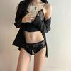 XL XXL 4XL Ladies Transparent Sexy Open Crotch Panties Lace Briefs Women Crotchless Erotic Thong Sexy Lingerie Panties