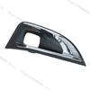 Car Front Bumper Fog Lamp Light Trim Cover For Peugeot 3008 P84 2016 2017- Front Frame Lid Bezel Hood 9817136777 1806095X