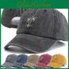 Cotton Cap New Unisex Washed Coconut Tree Embroidery Vintage Baseball Cap Men Women Casual Outdoor Dad Hats