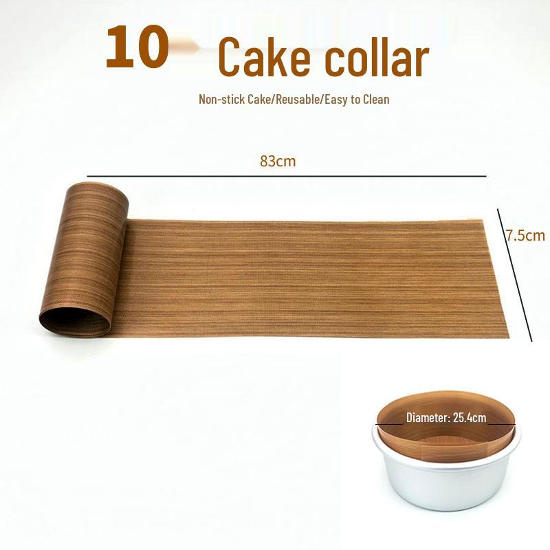 Anodized Round Chiffon Cake Mold for Home Baking