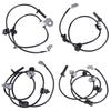 4PCS Front&Rear ABS Wheel Speed Sensor Left and Right for Subaru Forester 2014-2018, for impreza 2011-2016, for Crosstrek ABS Wheel Speed Sensor