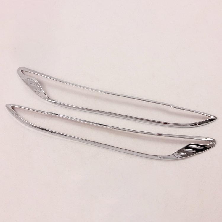 2018 KONA-ABS Galvanisierte Scheinwerferabdeckung Rahmen Zierleiste