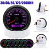 30/60/80/120/200KMH 7 Colors Backlight 85MM GPS Speedometer Gauge with GPS Antenna Motorcycle Boat Car Truck Speed Gauge Meter