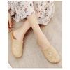 Women's Linen Slippers with Embroidered Topper In Summer