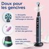 Brosse à dents électrique - oral-b - io 9 - noir - 7 modes - édition spéciale