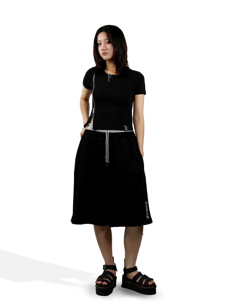 Digeunolusileu Organic Silket Zip-Shirt (Black)