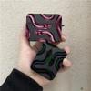 Luxuriöses Schwarzes Schlangen-Kopfhörer-Etui für Airpods 1 2 3 Pro Bunte Drachen-Ladebox-Abdeckung für Air Pod 3