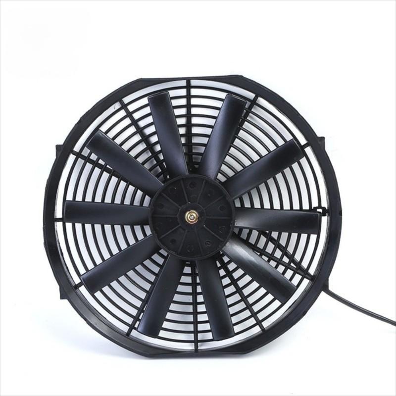 Universal 12V Radiator Fan ABS 80W Condenser Fan 10 INCH 8/10 Blades Heavy Duty Fan Car Aircon System