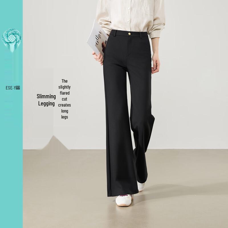 ESE-Y Women's High-Waisted Flare Leg Pants