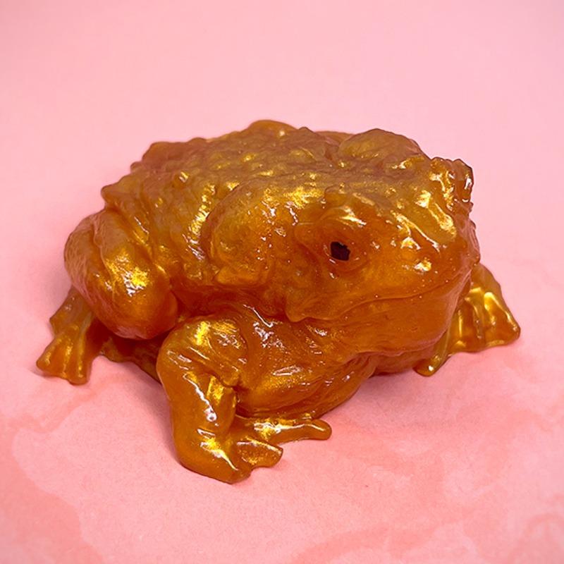 Unzip frog pinch music, new and strange simulation toad, vent pinch soft rubber toy