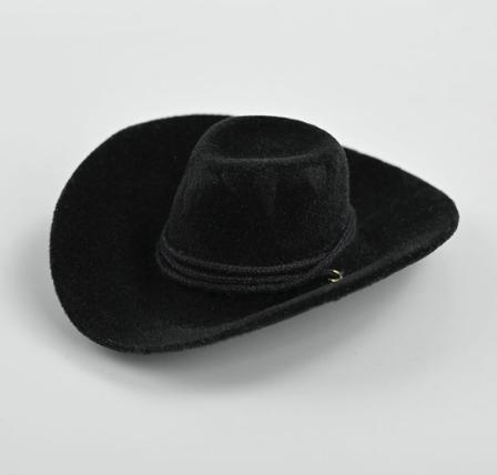 Cool Cowboy Classic Western Model Hat for Figure Doll Hat Children Toy Gift 1/6