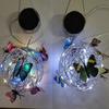1pc Solar Wind Chimes Color Changing Outdoor Solar Butterfly Lights Waterproof Wind Chimes Solar Powered Light Garden Nightlight