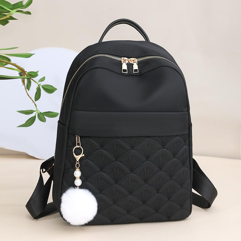 Large-capacity Simple Backpack for Women Fashionable and Lightweight Travel Schoolbag