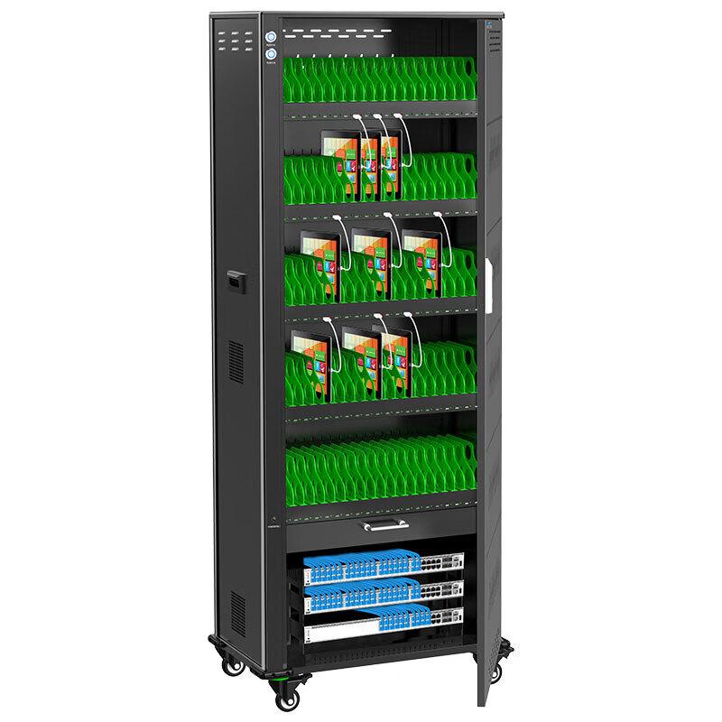 Smart Tablet Charging Cabinet with Integrated Network Switch