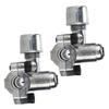 2PCS Piercing Valve Automotive Air Conditioning Punch Plug Valve Corrosion Resistant BPV‑31