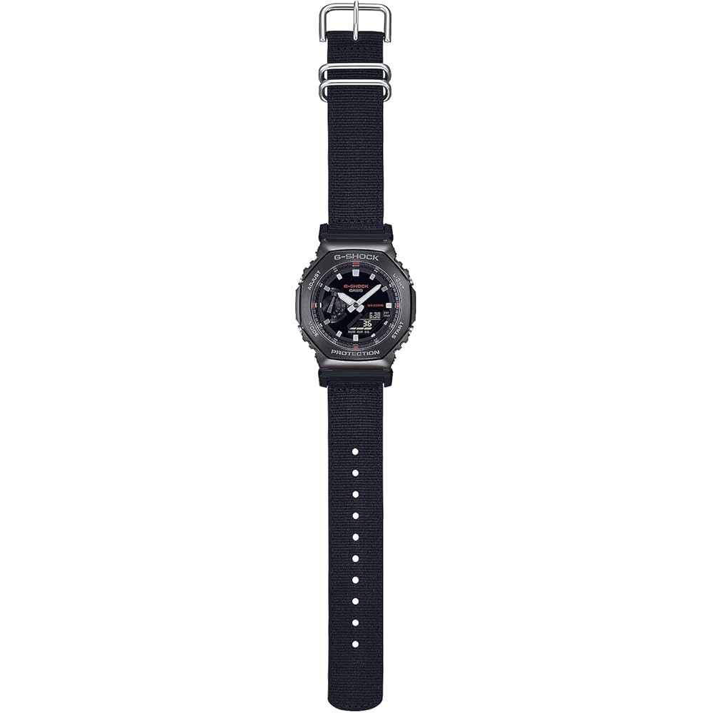 G-SHOCK GM-2100CB Metal Covered Men's Watch Black 200M Water Resistant Analog Digital Timepiece