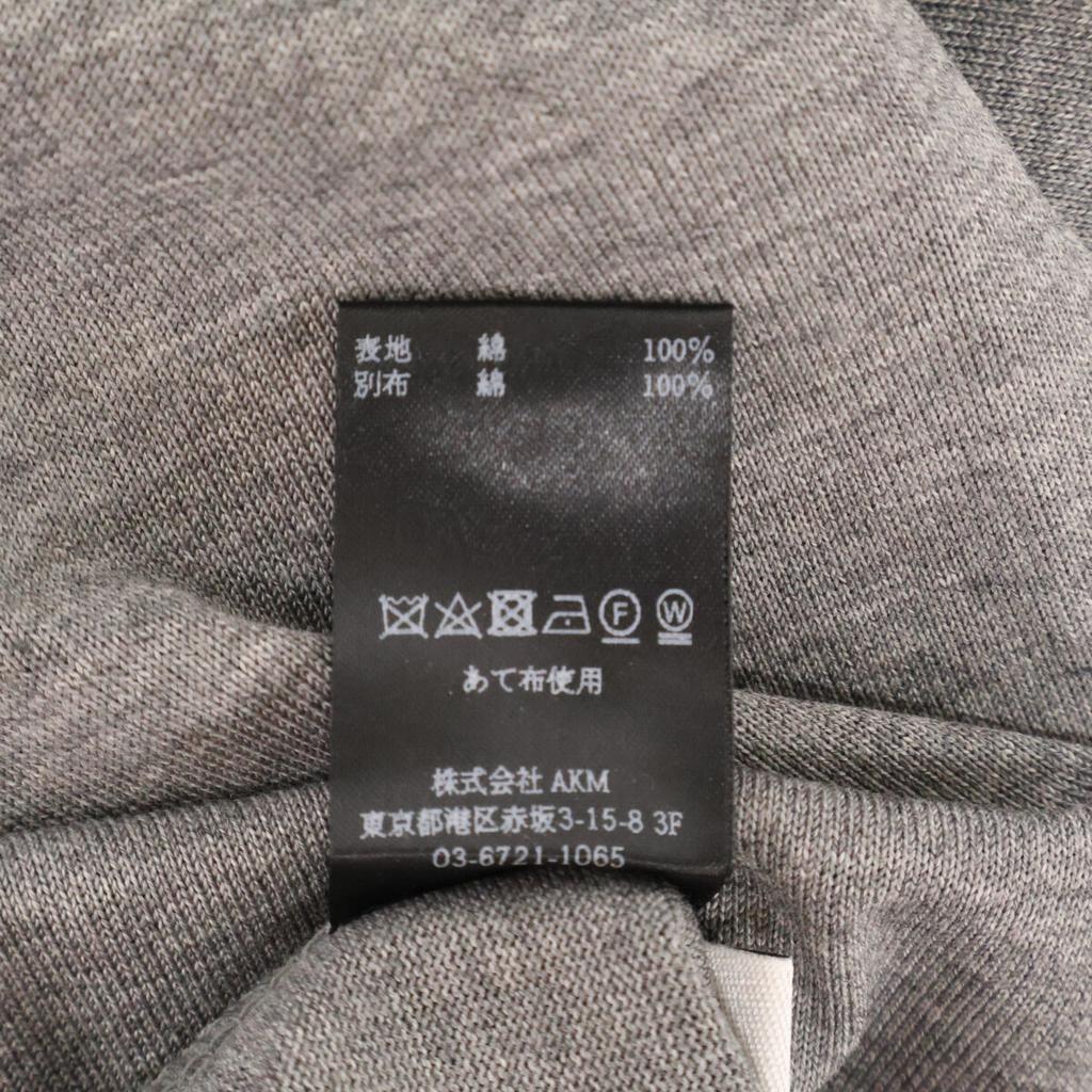 1piu1uguale3 MRT290 Gray CAMO LEAF R-NECK TEE Back Camo Leaf T-shirt Tops 6 grayUsed