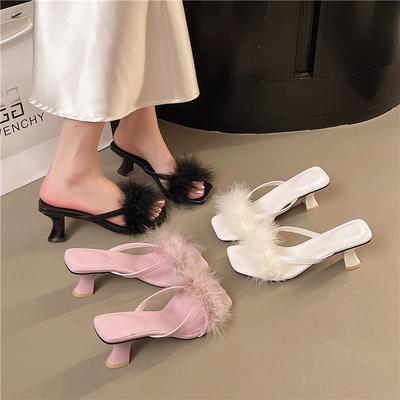 Mode Nouvelles Tongs Plateforme Chaussures Mode Femme Sandale Talon Transparent Correctif Luxe Filles Confort Espadrilles Bas Haut