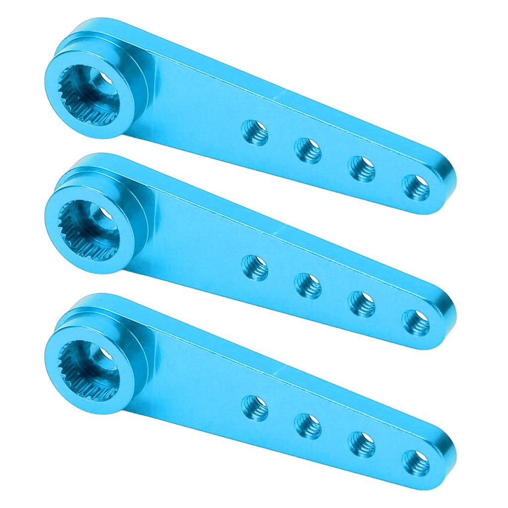 3pcs RC 25T Steering Servo Arm Standard   37mm Celsius 1.46in Length 1Celsius10 RC 25T Steering Arm