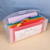 7 Grids File Folder Wallet Bag Documents Organizer Mini File Pouch Bill Folder Document Folders Organizer School Office Binder