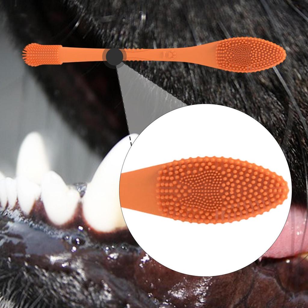 , 360° Cleaning, Easy to Use, Toothbrush for Dogs, And Small Breeds
