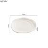 Irregular Ceramic Threaded Plate Creative Steak Plate Pasta Plate Dessert Dish Restaurant Molecular Cuisine Specialty Tableware