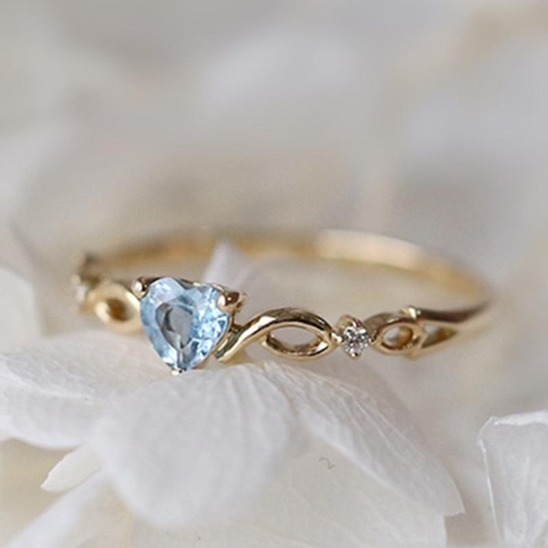 Anillo De Boda De Cristal Azul Elíptico Hiperbólico De De De Anillo De Boda De Cristal Azul Elíptico Hiperbólico De De De