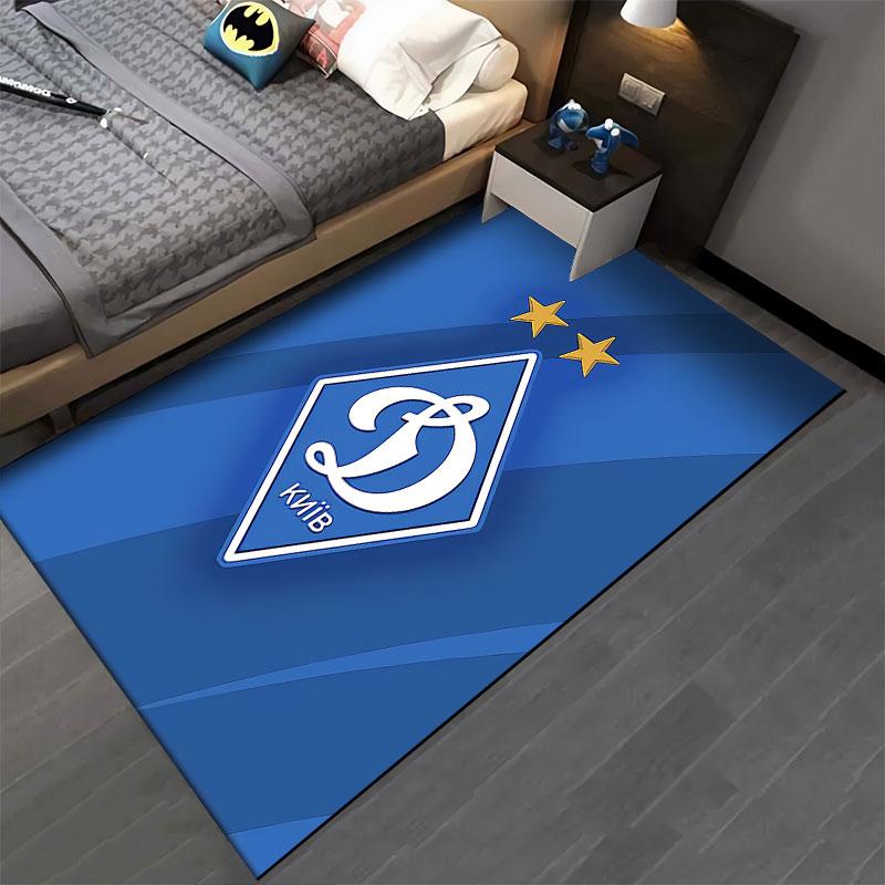 Blue Carpet with Star Logo suitable as a non-slip mat for the living room or bedroom sofa