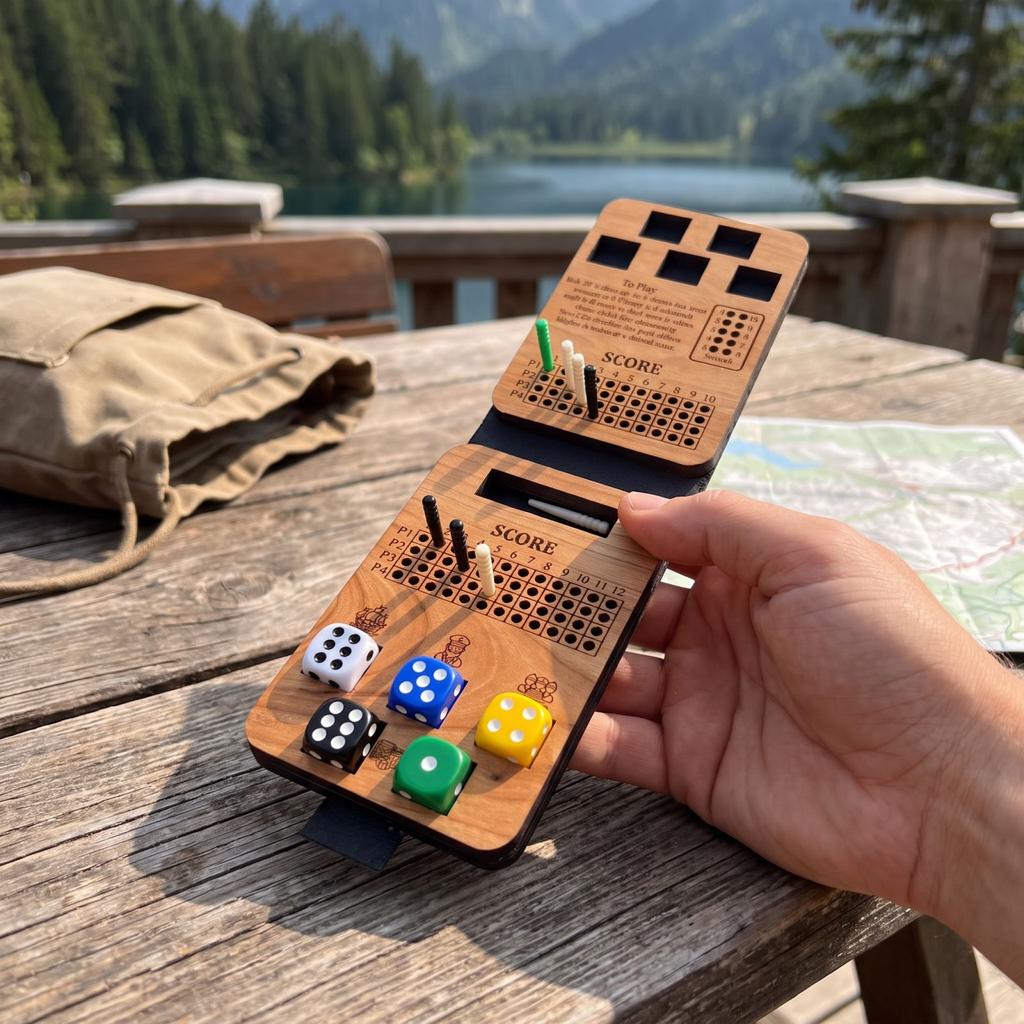 and Dice for Travel – Portable Party for Adults and Kids