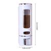 Hand Press Soap Dispenser for Dish Liquid Lotion Shower Gel Shampoo Chamber