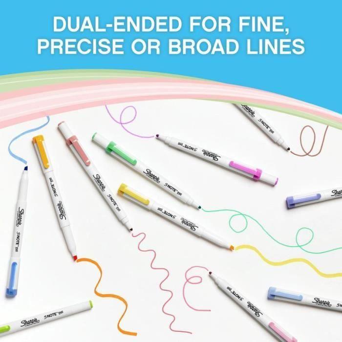 Sharpie Ensemble De Marqueurs S-Note Duo Double 16 Pièces - 3026981821158
