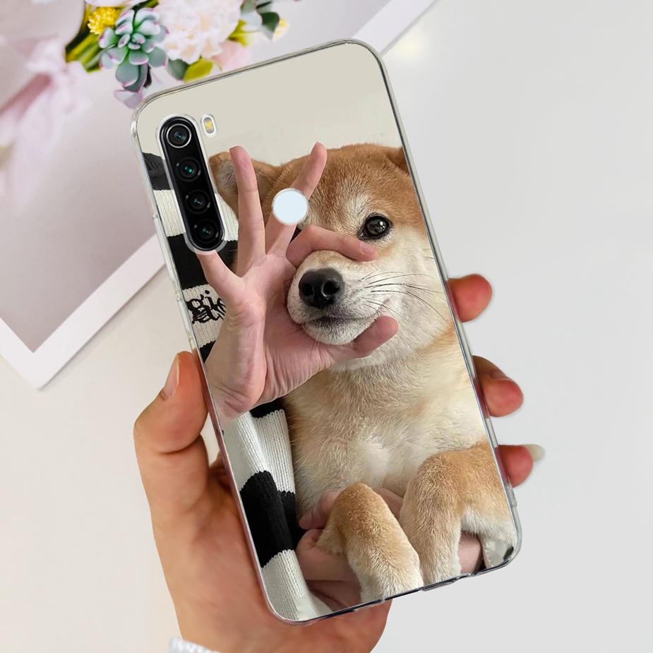 For Xiaomi Redmi Note 8 Case Note 8T Luxury Painted Cover Clear Silicone Phone Case For Redmi Note 8 Pro Note8 Note8T Soft Shell