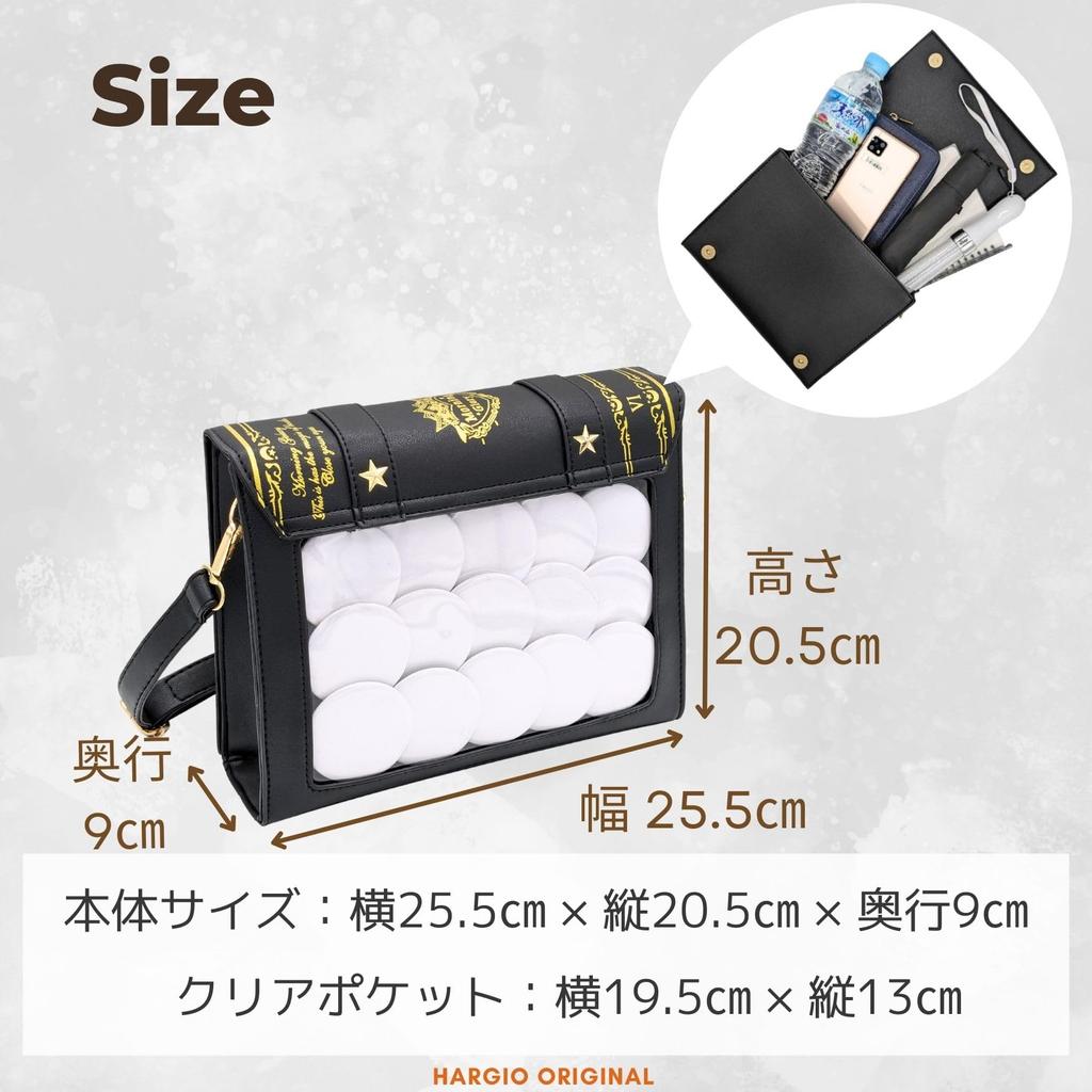 Harujio Ita Magic Mini Ita Gothic Lolita Ita Ita Shoulder Cute Bag, Small, Book-Shaped, Circle, Bag, Gothic, Style, High-Quality, Bag, Bag, Bag,