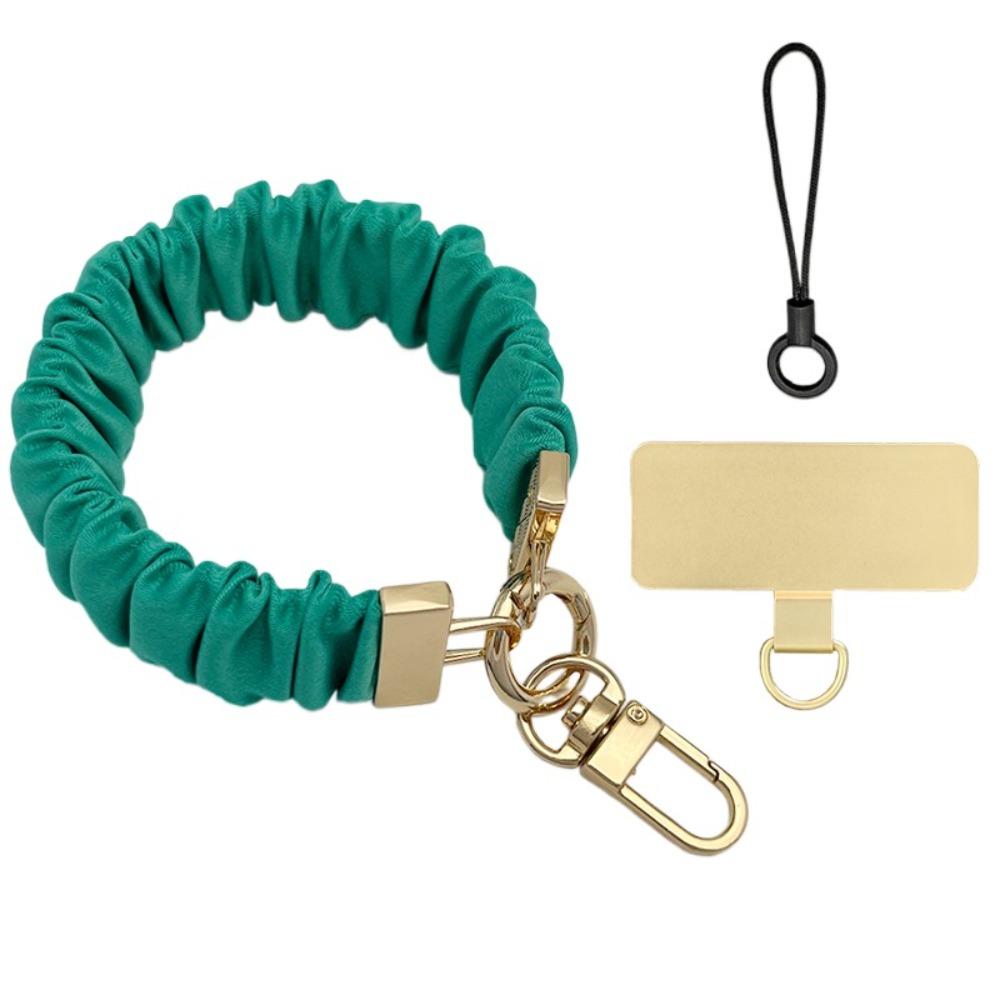 

Metal Card Cell Phone Chain Pendant Mobile Phone Lanyard Mobile Phone Strap Phone Case Accessories зелений