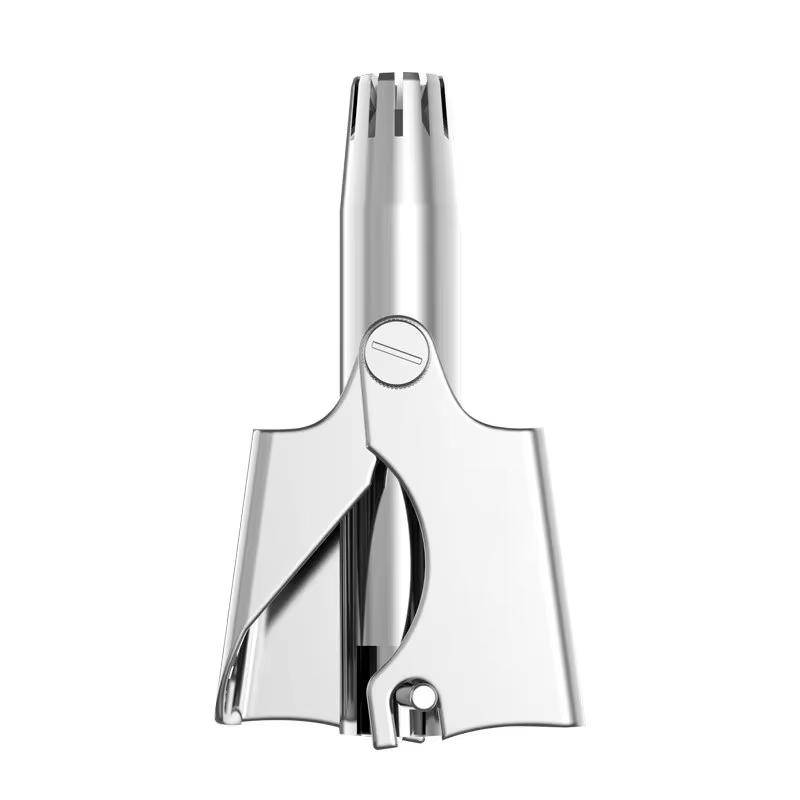 Washable Portable Ear Hair Trimmer Cleaning Without Rusting Painless Nose Hair Trimming Men'S Portable Electric Shaver Low Noise