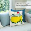 Masters Golf Printing Pillow Case Short Plush Pillow Covers Sofa Decorative Gift Home Double-sided Printing Cushion Cover