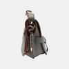 [Pre-Owned] Gate Small Gray Leather Shoulder Bag - Very Good #1XJKNAC
