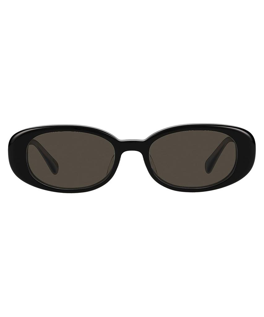 Zoff x UNITED ARROWS ZA261G05 Oval Sunglasses Black Colored Lens Thick Frame UV Protection Unisex Men's Women's
