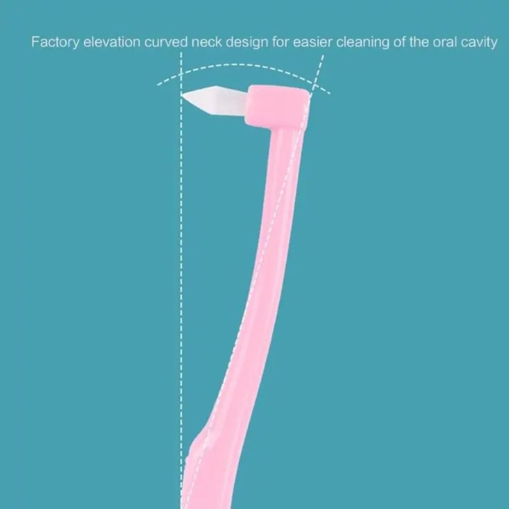 Wisdom Tooth Orthodontic Teeth Braces Cleaning Soft Head Flat Single Brush Slit Between The Teeth