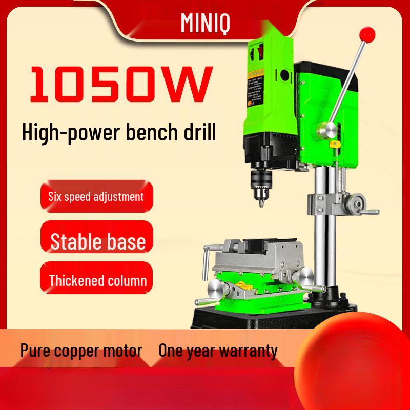 Mini 220V Variable Speed Electric Drill Press for Home Use, Multifunctional for Small Industrial Tasks & Buddhist Bead Making